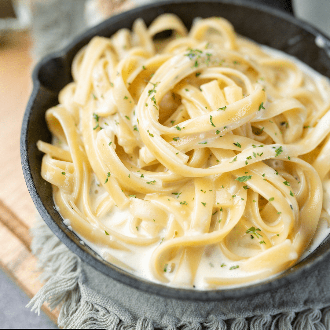 Creamy Morel Pasta