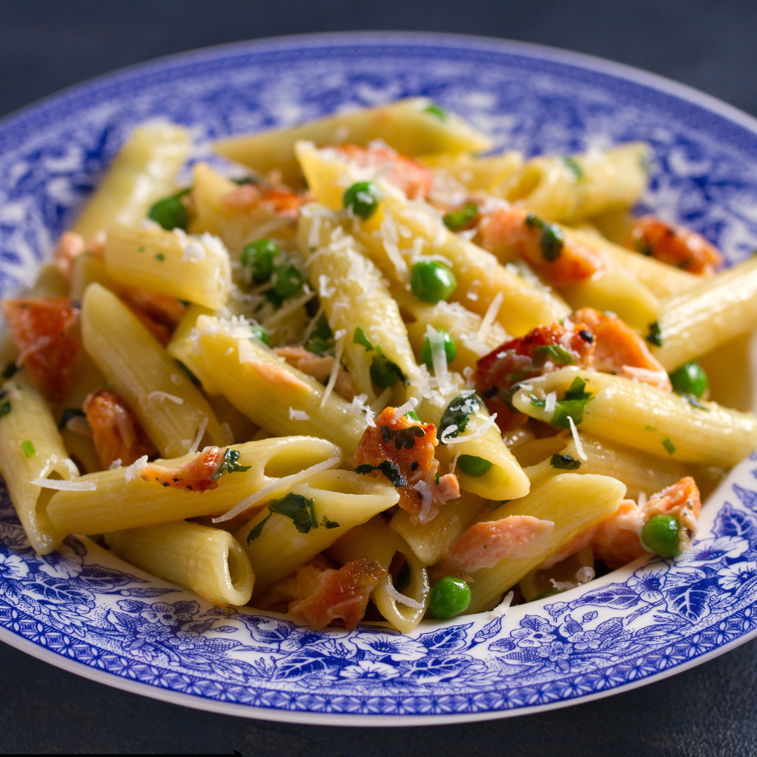 Pasta Pancetta Peas